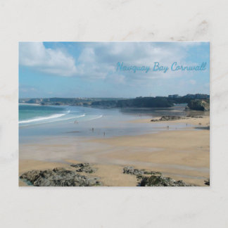 Carte Postale Plages de Newquay Bay Cornwall Angleterre