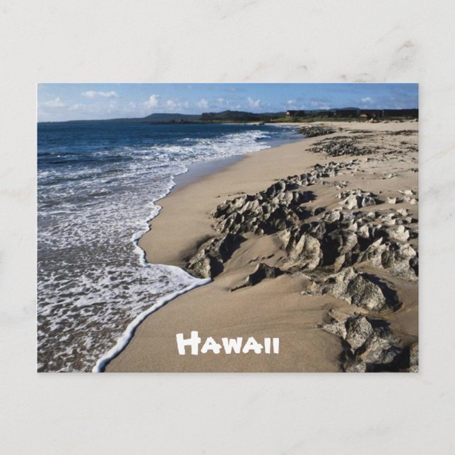 Carte Postale Plages Hawaïennes (Devant)