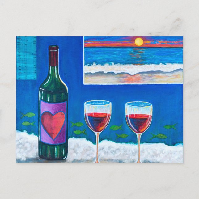 Carte Postale Plaisir d'après-midi (Devant)