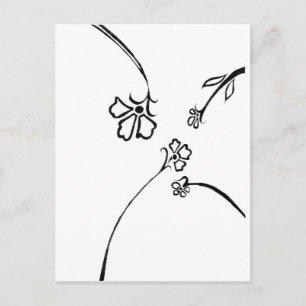 Carte Postale Plaisir floral