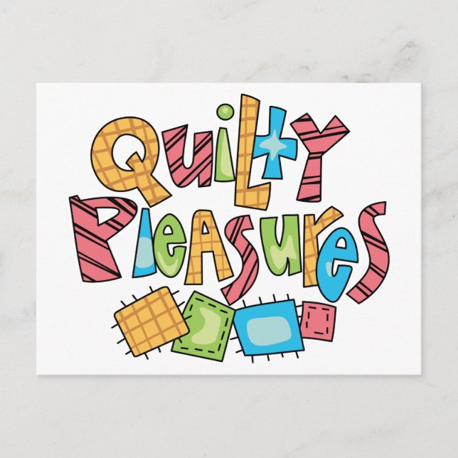 Carte Postale Plaisirs De Qualité (Devant)