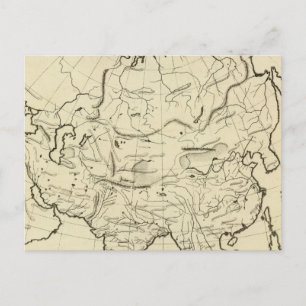 Carte Postale Plan d'ensemble pour l'Asie