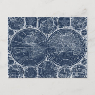 Carte Postale Plan directeur mondial