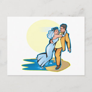Carte Postale Plan mariage 44