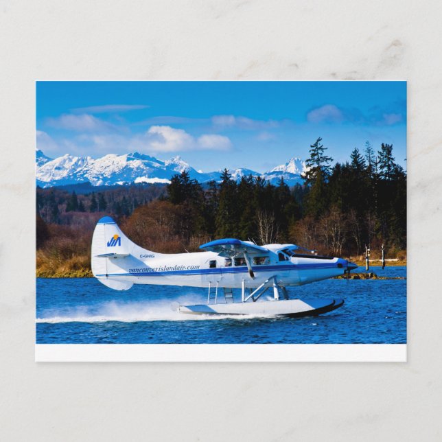Carte Postale Plan maritime de l'île de Vancouver (Devant)