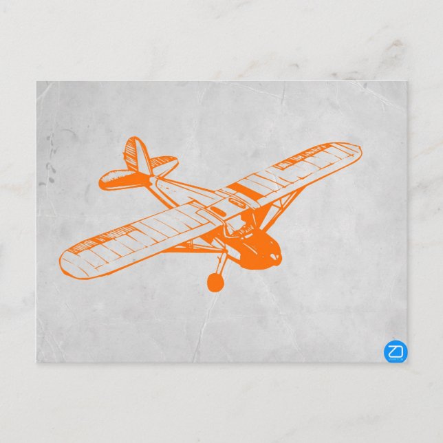 Carte Postale Plan orange (Devant)