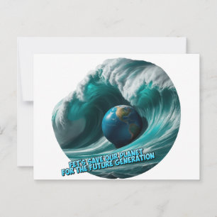 Carte Postale Planet 