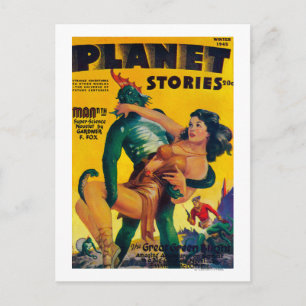 Carte Postale Planet Stories Magazine Couverture 4
