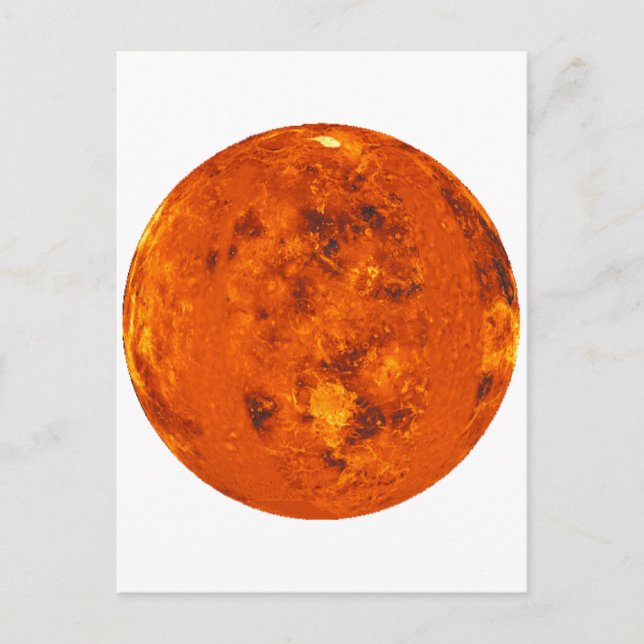 Carte Postale PLANET VENUS (système solaire) ~ (Devant)