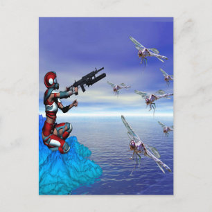 Carte Postale Planète Alien