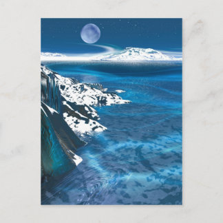 Carte Postale Planète distante