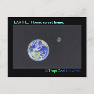 Carte postale Planète TERRE