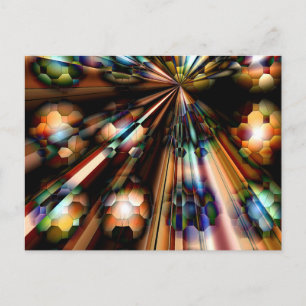 Carte Postale Planètes qui pétillent Rock !......