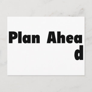 Carte Postale Planifier