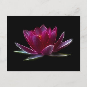Carte Postale Plante aquatique de fleur de Lotus