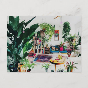 Carte Postale Plante Séjour rempli