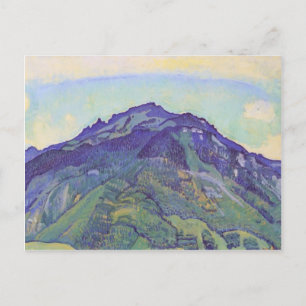 Carte Postale Plaque Ferdinand Hodler- Schynige