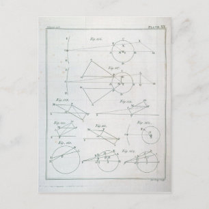 Carte Postale Plaque XX du volume I