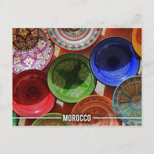 Carte Postale Plaques de céramique marocaine