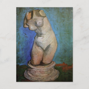 Carte Postale Plaster Statuette Femme Torso par Vincent van Gogh
