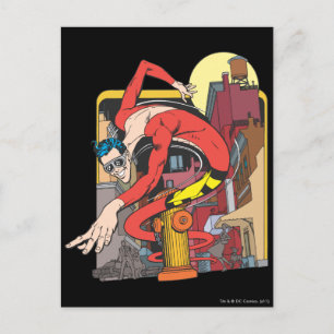 Carte Postale Plastic Man Shape-Shifts in the City