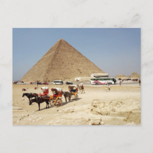 Carte Postale Plate-forme d'observation autour de la pyramide de