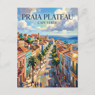 Carte Postale Plateau de Praia Cap-Vert