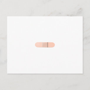 Carte Postale Plâtre collant
