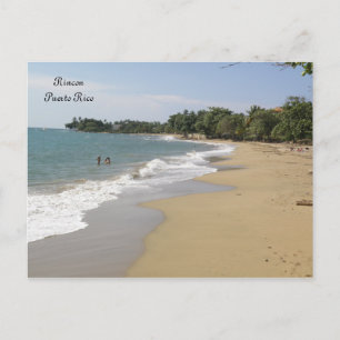 Carte Postale Playa en Rincon Porto Rico