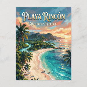 Carte Postale Playa Rincon République dominicaine