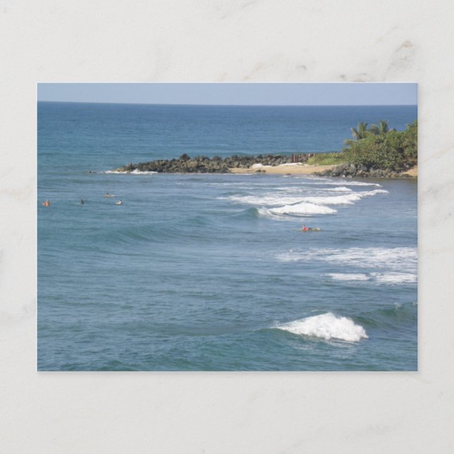 Carte Postale Playas de Porto Rico Ricon (Devant)