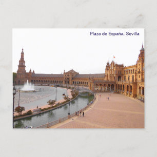 Carte Postale Plaza de Espana à Séville