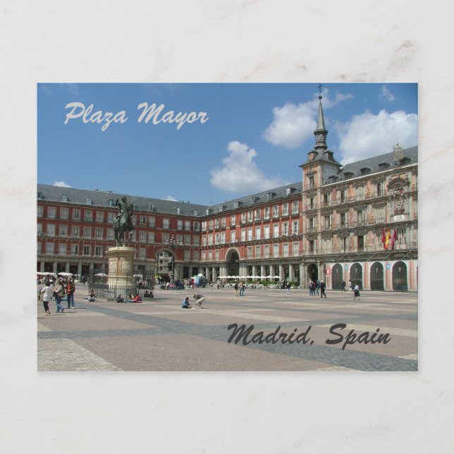 Carte Postale Plaza Mayor (Devant)