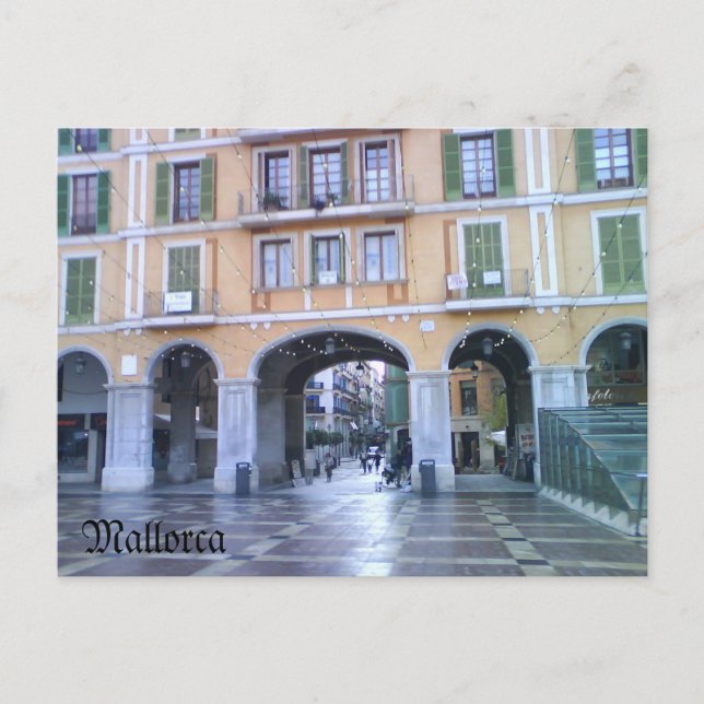 Carte Postale Plaza Mayor de Palma de Mallorca (Devant)