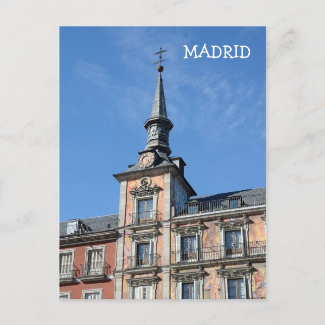 Carte Postale Plaza Mayor, Madrid Postcard (Devant)