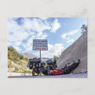 Carte postale - please stop