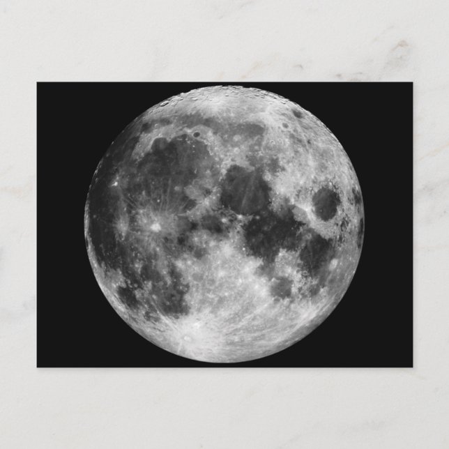 Carte Postale Pleine lune (Devant)