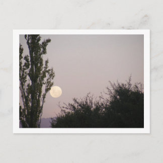 Carte Postale pleine lune