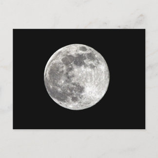 Carte Postale Pleine lune