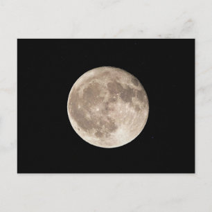 Carte Postale Pleine lune