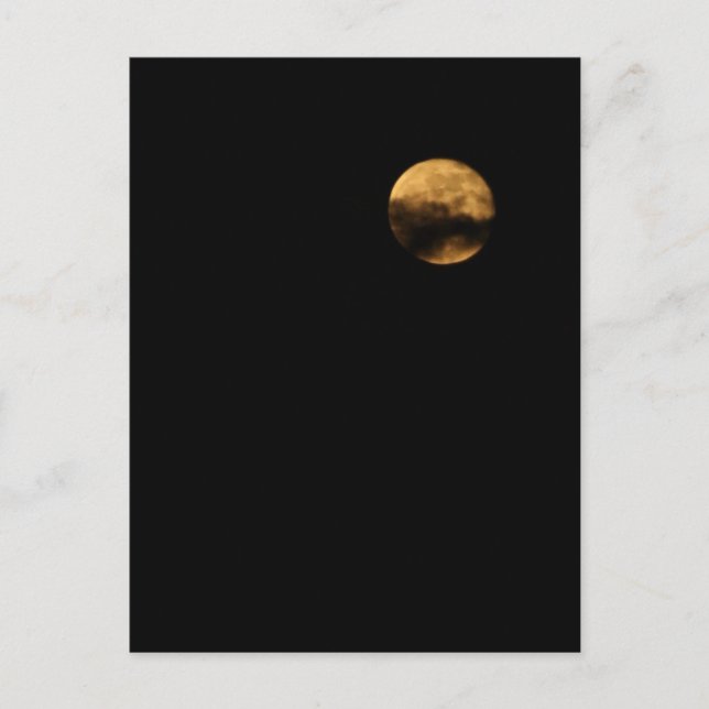 Carte Postale Pleine lune (Devant)