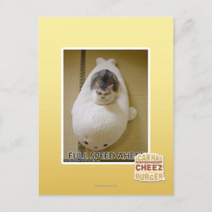 Carte Postale Pleine vitesse vers l'avant