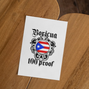 Carte postale pliée Porto Rico