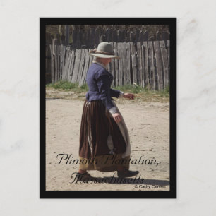 Carte Postale Plimoth Plantation, Massachusetts