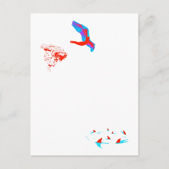 Carte Postale plongée (Devant)