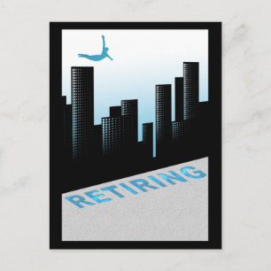 Carte Postale plongée dans la retraite