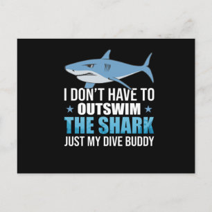 Carte Postale Plongée Plongée Plongée requin Plongée Océan