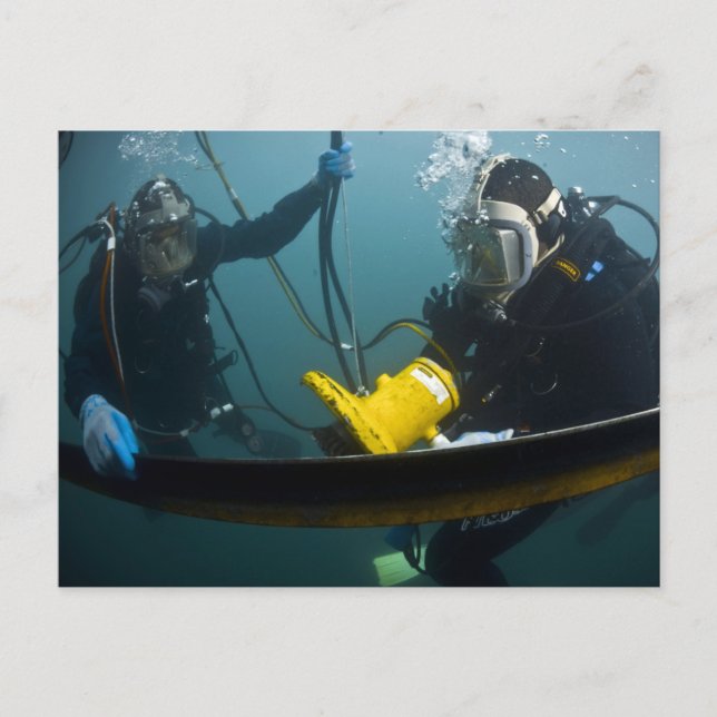 Carte Postale Plongée sous-marine (Devant)