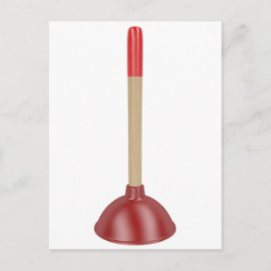 Carte Postale Plongeur rouge