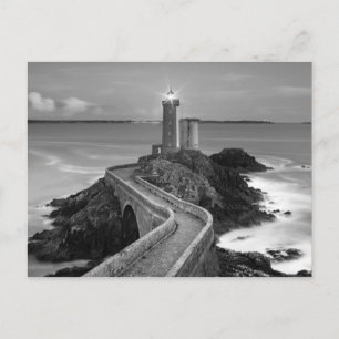 Carte Postale Plouzane noir et blanc